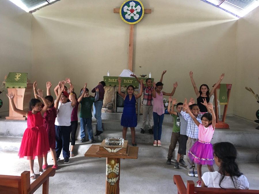 kids in church